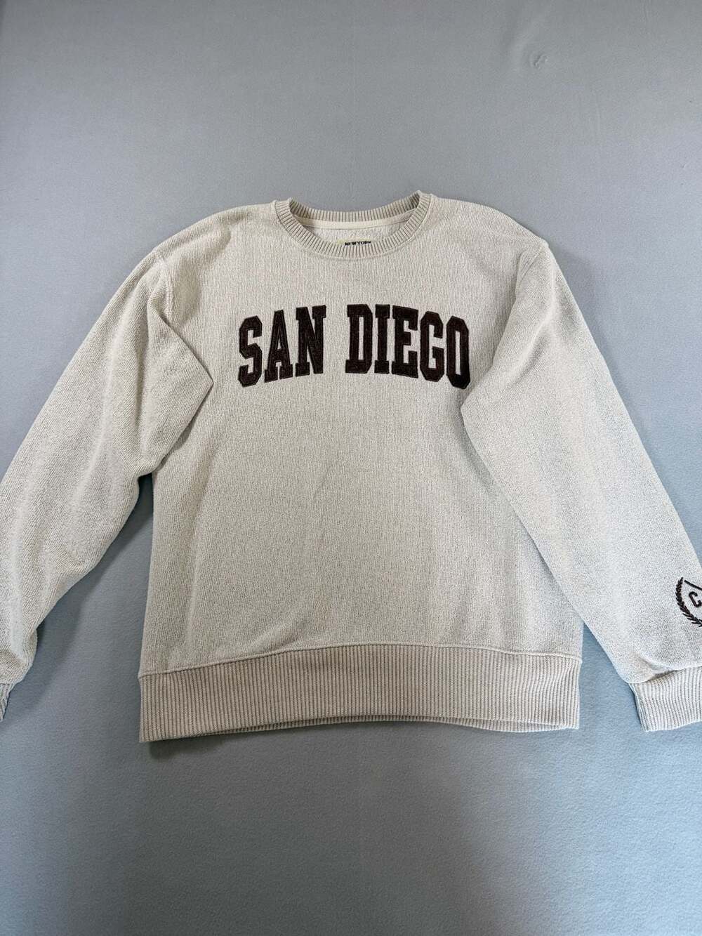 New York Popular San Diego Crewneck Sweatshirt